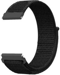  Mobilly univerzális szíj, 22 mm, nejlon, fekete (DSN-01-00T black 4 22mm)