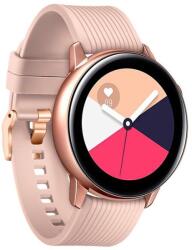 Mobilly Strap Essential függőleges szemcsés rózsaarany csat univerzális gyorskioldó 20mm, rózsaszín nude (XXX)