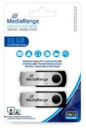 MediaRange 32GB USB 2.0 2-Pack MR911-2 Memory stick