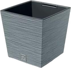  Furu szögletes kaspó - beton, 30 cm