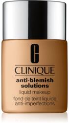 Clinique Anti-Blemish Solutions Liquid Makeup fedő hatású alapozó az aknéra hajlamos zsíros bőrre árnyalat CN 40 Cream Chamois 30 ml