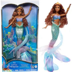 Mattel Disney A kis hableány: Deluxe Ariel sellő baba (HNF42) - morzsajatekbolt