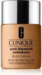 Clinique Anti-Blemish Solutions Liquid Makeup fedő hatású alapozó az aknéra hajlamos zsíros bőrre árnyalat CN 74 Beige 30 ml