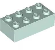 LEGO® 3001c152 - LEGO világos aqua kocka 2 x 4 méretű (3001c152)