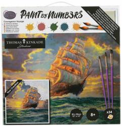 Craft Buddy Set pictură pe numere Craft Buddy - Călătorie curajoasă (CBPBN-TK3030-61)