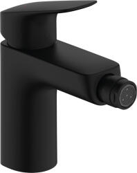 Hansgrohe Logis, bidé csaptelep 100 húzóval lefolyókészlettel, fekete matt, HAN-71200670 (HAN-71200670)