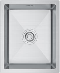 Erga HD, 1 kamrás acél mosogató 370x450x210 mm, acél, ERG-MLS-HD3745 (ERG-MLS-HD3745)