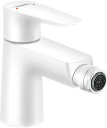 Hansgrohe Talis E, egykaros bidé mixer kihúzható hulladékkészlettel, matt fehér, HAN-71720700 (HAN-71720700)