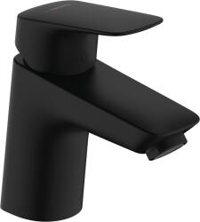 Hansgrohe Logis, mosdócsaptelep 70 lefolyókészlettel húzóval, fekete matt, HAN-71070670 (HAN-71070670)