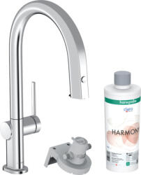 Hansgrohe Aqittura M91, filterSystem 210, kihúzható kifolyó, 1jet, indítókészlet, króm, HAN-76801000 (HAN-76801000)