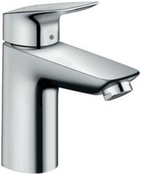 Hansgrohe Logis, karos mosdócsaptelep 100 fémhulladék készlettel húzórúddal, króm, HAN-71171000 (HAN-71171000)
