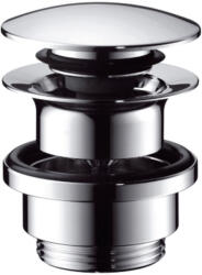 HANSGROHE Hansgrohe, Push-Open hulladékkészlet mosdó- és bidé csapokhoz, króm, HAN-50100000 (HAN-50100000)