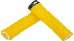 Ergon GE1 Evo Slim ergonómikus bilincses MTB enduro markolat, 135 mm, vékony, citromsárga, fekete bilinccsel
