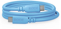 RØDE USB-C // USB-C kábel (2m) (apa // apa) (blue) (SC27B) (SC27B)