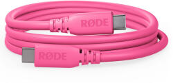 RØDE USB-C // USB-C kábel (2m) (apa // apa) (pink) (SC27P) (SC27P)