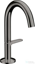 Hansgrohe AXOR ONE Select 140 mosdó csaptelep, klik-klak leeresztővel, polírozott fekete króm 48010330 (48010330)
