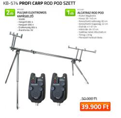NEVIS Profi carp rod pod szett 6123-001+ 2x 6315-001 (KB-574) - nextfish