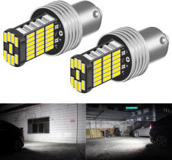 Autolife SMD-1157-4014-45SMD 2db-os 21/5W - fehér - 12-24V CANBUS (22087_alf)
