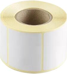  Etikett címke thermo, 100x100mm, tekercses, 600 címke/tekercs fehér (51729) - tintasziget