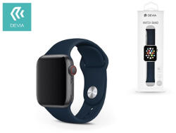 DEVIA ST324857 Devia 40mm iWatch sötétkék óraszíj (ST324857) - haztartasibolt
