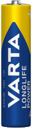VARTA 4903121446 Longlife Power AAA (LR03) alkáli mikro ceruza elem 6 db/bliszter (4903121446) - haztartasibolt