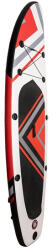 Act!ive SB-005-R Cannon Beach piros-fehér SUP deszka (SB-005-R) - haztartasibolt