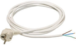 ANCO 321394 H05VV-F 16A 250V 3x1.5 mm2 3m fehér szerelhető MT flexo kábel dugvillával (321394) - haztartasibolt
