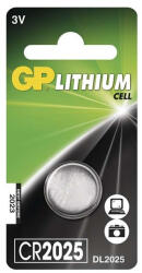 GP Batteries GP CR2025 lítium gombelem 1db/bliszter (B15251) - haztartasibolt
