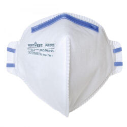 Portwest FFP2 Kagylós porálarc (20 db) (fehér) (P250WHR)