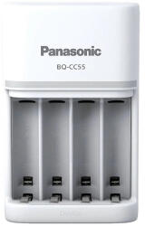 ENELOOP Panasonic Eneloop BQ-CC55E 1/4db AA/AAA akkutöltő (BQCC55E-N) - haztartasibolt