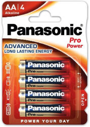 Panasonic LR6PPG/4BP 1, 5V AA/ceruza tartós alkáli elem 4 db/csomag (LR6PPG-4BP) - haztartasibolt