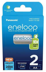 Panasonic Panasonic Eneloop BK-3MCDE/2BE AA 2000mAh ceruza akku 2db/csomag (BK3MCDE-2BE) - haztartasibolt