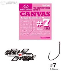 VARIVAS Super Trout Area Tournament Canvas #7 Tough Condition Master horog 15 db/csg (V099365)