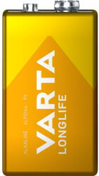 VARTA 4122101411 Longlife alkáli 9V elem 1db/bliszter (4122101411) - haztartasibolt