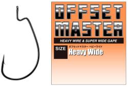 VARIVAS Offset Master Heavy Wide #1/0 NS Black horog 7 db/csg (V122827)