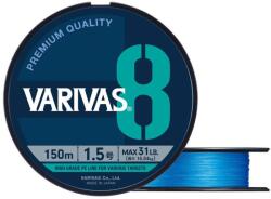 VARIVAS PE 8 Blue Edition Fluo Ocean Blue 150m #1, 0 0, 165mm 20lbs fonott zsinór (V120670)