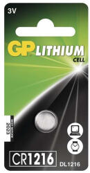 GP Batteries GP CR1216 lítium gombelem 1db/bliszter (B15651) - haztartasibolt