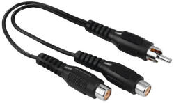 Hama 205183 FIC RCA Y-adapter 1dugó-2alj (00205183) - haztartasibolt