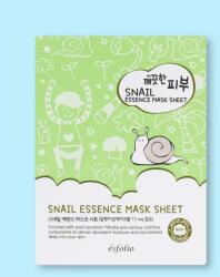 Esfolio O mască pe bază de filtrat de secreție de melc Pure Skin Snail Essence Mask Sheet - 25 ml / 1 buc Masca de fata