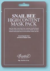 Benton Mască cu conținut ridicat de mucină de melc si venin de albină Snail Bee High Content Mask Pack - 20 g / 1 buc Masca de fata