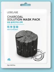 Lebelage Mască cu cărbune Charcoal Solution Mask - 23 ml / 1 buc Masca de fata