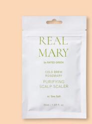 Rated Green Mască de curățare cu sare de mare pentru scalp Real Mary Purifying Scalp Scaler - 50 ml