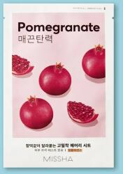 Missha Mască lejeră cu rodie Airy Fit Sheet Mask Pomegranate - 19 g / 1 buc Masca de fata