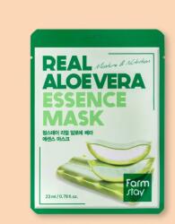 Farmstay Mască cu esență de Aloe Vera Real Aloe Vera Essence Mask - 23 ml / 1 buc Masca de fata