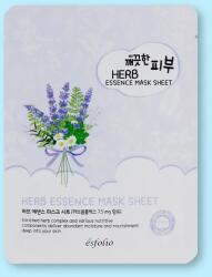 Esfolio Mască cu esență din plante Pure Skin Herb Essence Mask - 25 ml / 1 buc Masca de fata