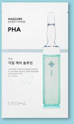 Missha Mască exfoliantă cu PHA Mascure Peeling Solution Sheet Mask PHA - 27 ml / 1 buc Masca de fata