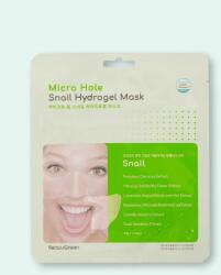 Beauugreen Mască cu mucină de melc Micro Hole Hydrogel Mask Snail - 30 g / 1 buc Masca de fata