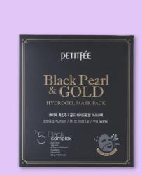 Petitfee & Koelf Mască de față cu hidrogel Black Pearl & Gold Hydrogel Mask Pack - 32 g * 5 buc Masca de fata