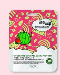 Esfolio Mască cu esență de pepene Pure Skin Watermelon Essence Mask Sheet - 25 ml / 1 buc Masca de fata