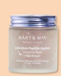 Mary & May Mască de noapte anti-îmbătrânire cu mușețel și peptide Calendula Peptide Ageless Sleeping Mask - 110 g Masca de fata